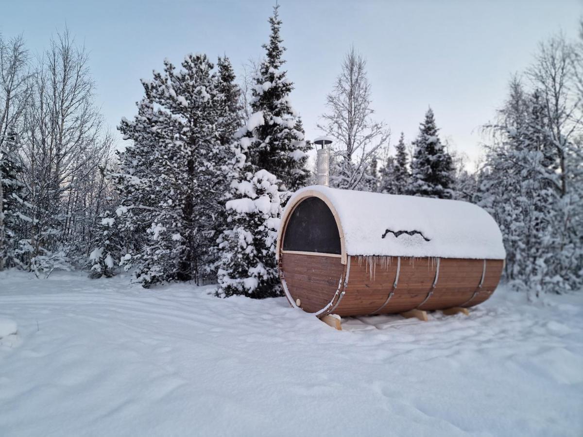 Aurora River Camp Glass Igloos & Cabins Kiruna Exterior foto
